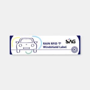 Windshield Label | SAG RFID Label | Find Your RFID Transponder Solution