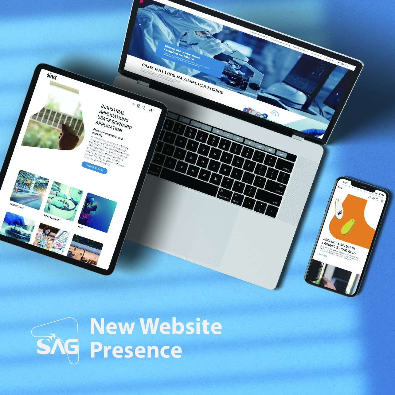 SAG Implements Successful Rebranding with New Web Presence