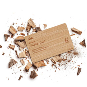EcoMe-Wooden Card